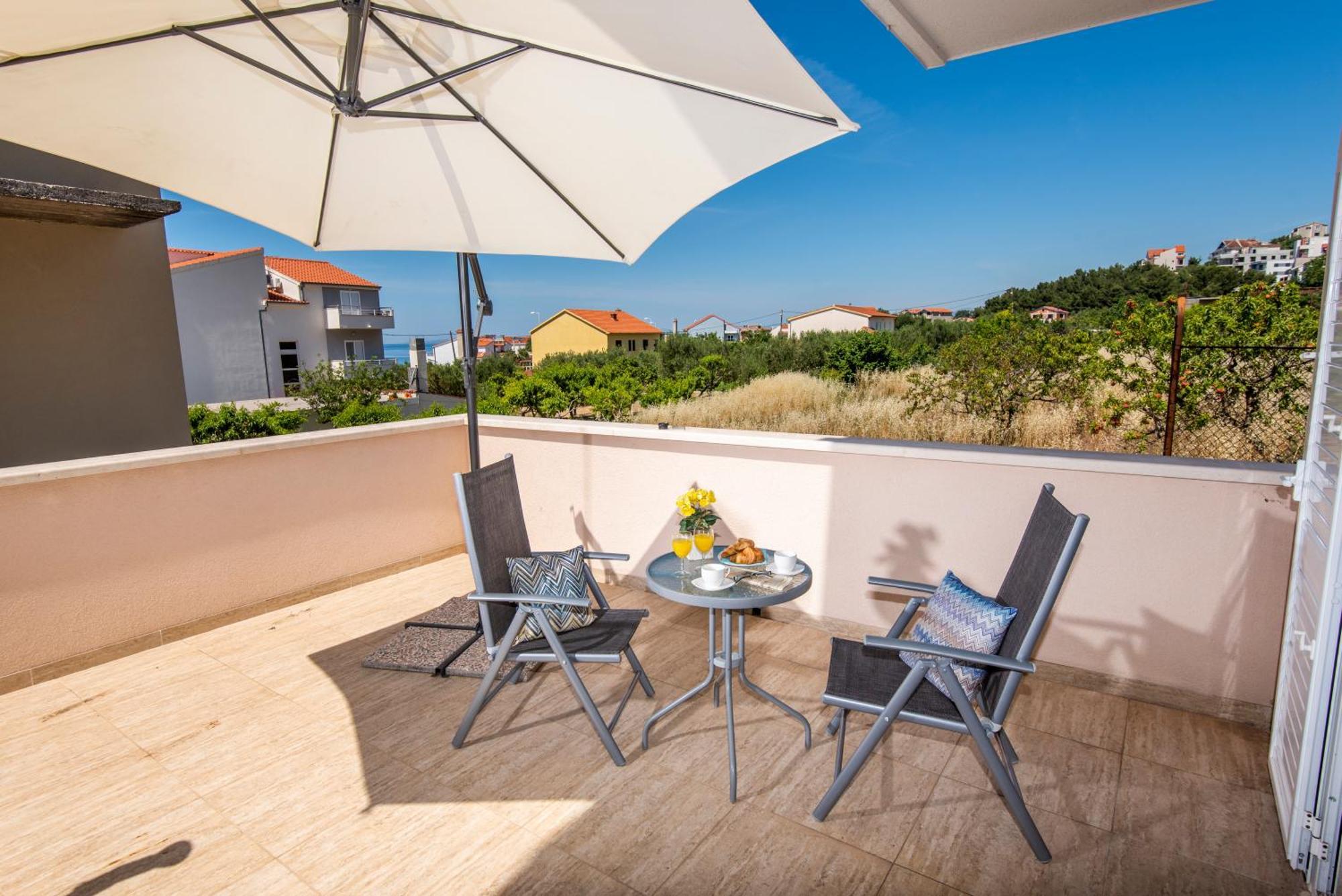 San Marian Apartments Podstrana Bagian luar foto